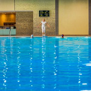 Бассейн в санатории Заря в городе Кисловодске - фотография