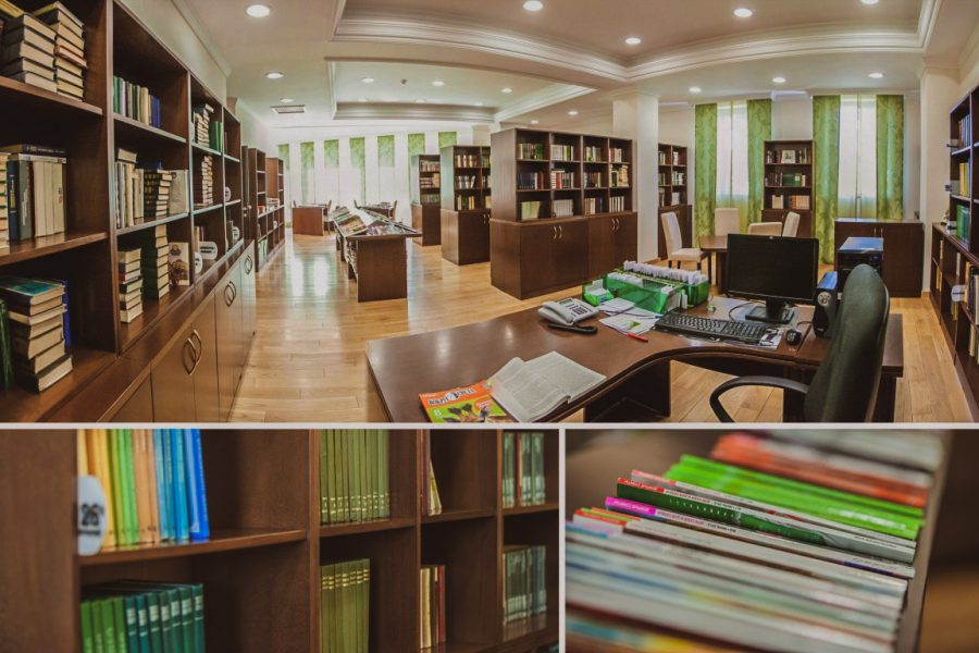 Библиотека в санатории Заря в городе Кисловодске - фотография