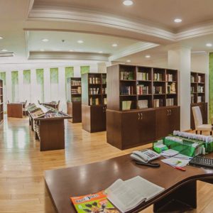 Библиотека в санатории Заря в городе Кисловодске - фотография