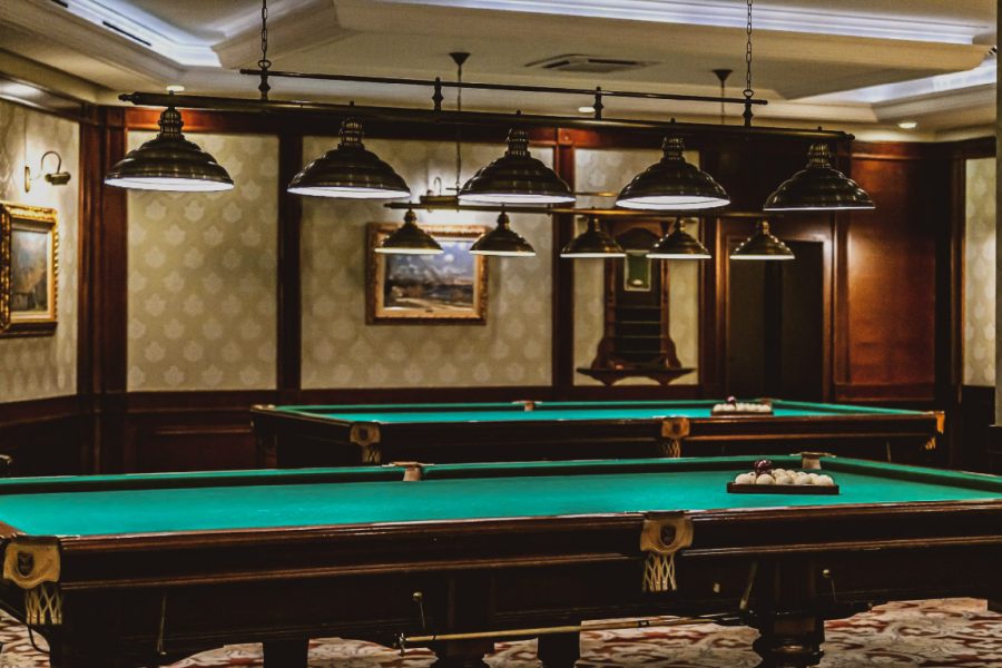 Бильярд в санатории Заря в городе Кисловодске - фотография