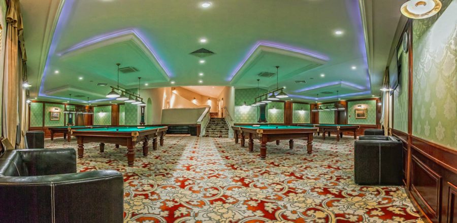 Бильярд в санатории Заря в городе Кисловодске - фотография