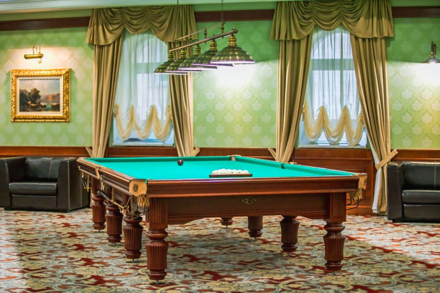 Бильярд в санатории Заря в городе Кисловодске - фотография