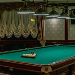 Бильярд в санатории Заря в городе Кисловодске - фотография