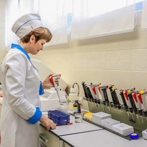 Лабораторные исследования в санатории Заря в городе Кисловодске - фотография