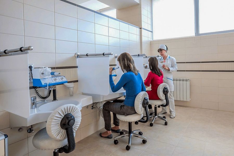 Ингаляции в санатории Заря в городе Кисловодске - фотография