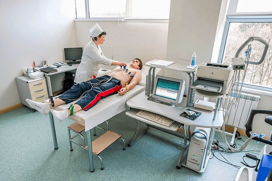 Кардиологическое исследование в санатории Заря в городе Кисловодске - фотография