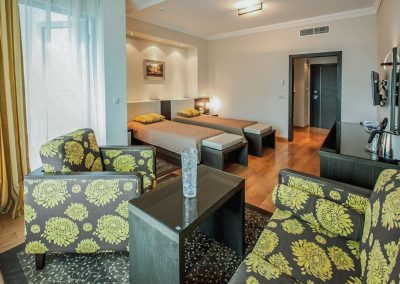 Двухместный номер в санатории Заря в городе Кисловодске - фотография