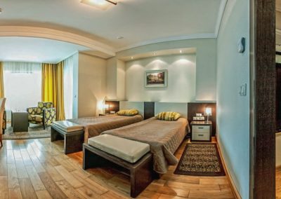 Двухместный номер в санатории Заря в городе Кисловодске - фотография