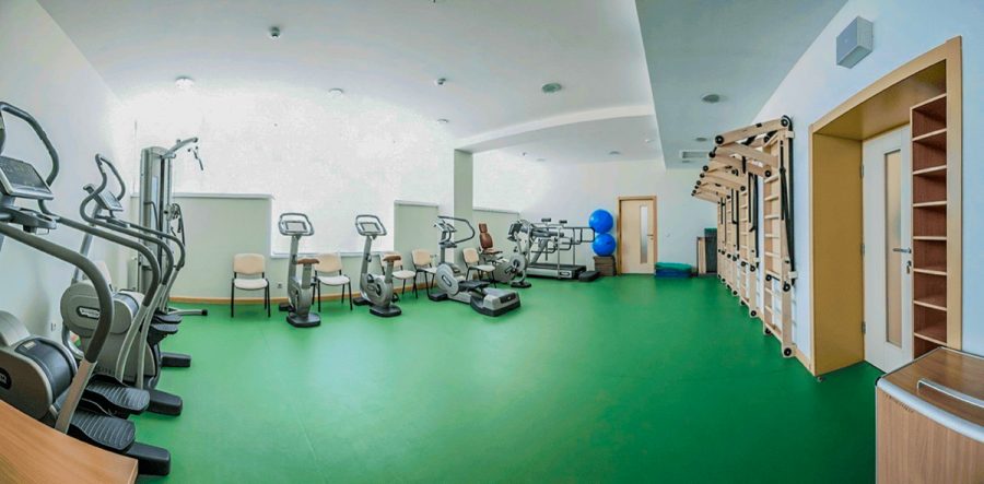 Тренажерный зал в санатории Заря в городе Кисловодске - фотография