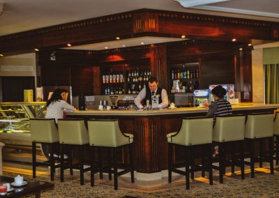 Лобби бар в санатории Заря в городе Кисловодске - фотография