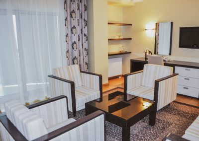 Двухкомнатный люкс в санатории Заря в городе Кисловодске - фотография