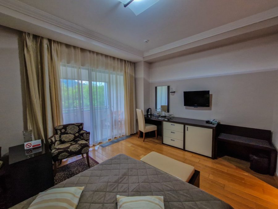 Одноместный номер в санатории Заря в городе Кисловодске - фотография