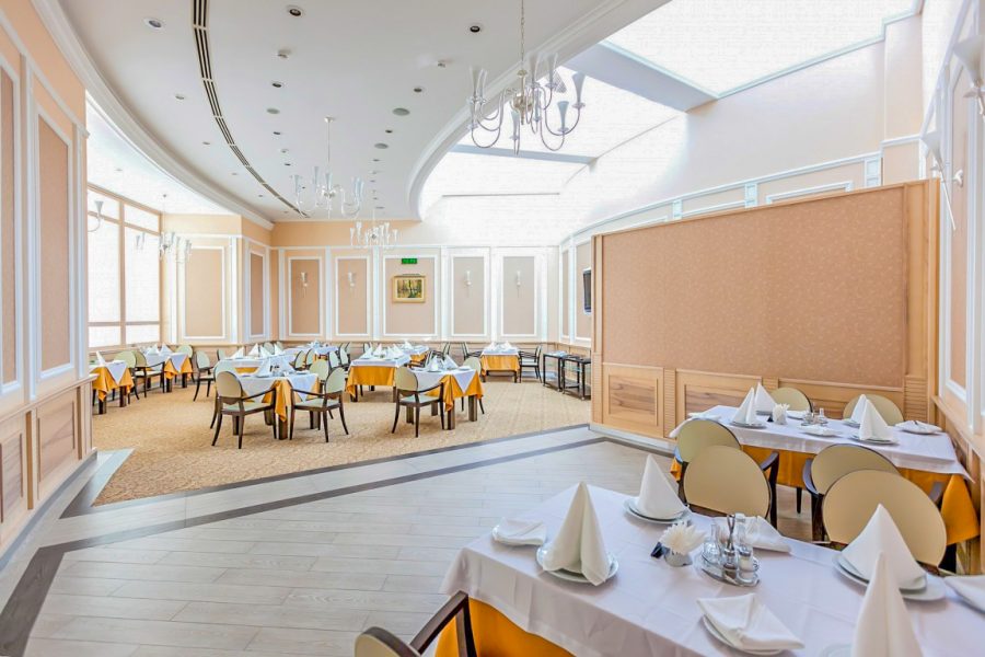 Ресторан Заря в санатории Заря в городе Кисловодске - фотография