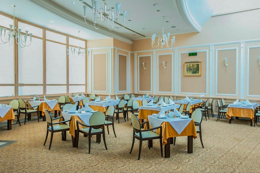 Ресторан Заря в санатории Заря в городе Кисловодске - фотография