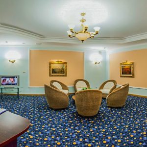 Холл сауны в санатории Заря в городе Кисловодске - фотография