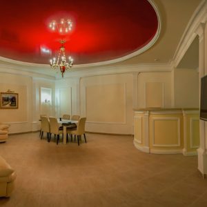 Холл сауны в санатории Заря в городе Кисловодске - фотография