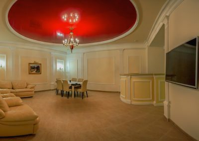 Холл сауны в санатории Заря в городе Кисловодске - фотография