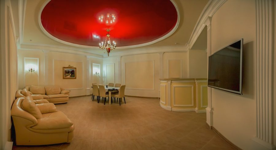 Холл сауны в санатории Заря в городе Кисловодске - фотография