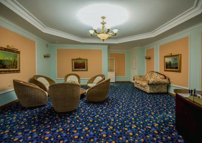 Холл сауны в санатории Заря в городе Кисловодске - фотография