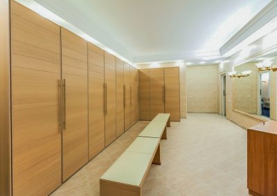 Раздевалка сауны в санатории Заря в городе Кисловодске - фотография