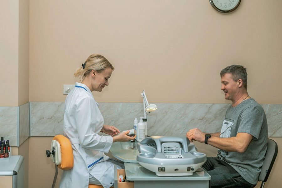 Ногтевой сервис в санатории Заря в городе Кисловодске - фотография