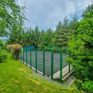 Спортплощадка в санатории Заря в городе Кисловодске - фотография