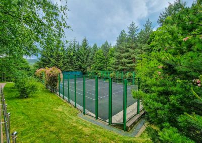 Спортплощадка в санатории Заря в городе Кисловодске - фотография