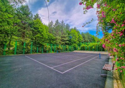 Спортплощадка в санатории Заря в городе Кисловодске - фотография