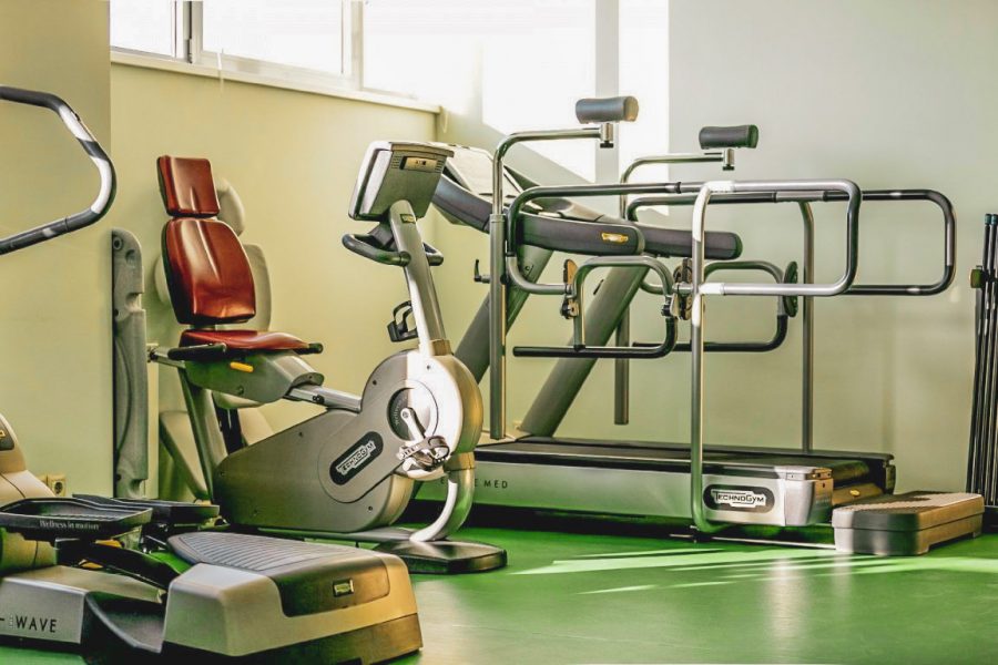 Тренажерный зал в санатории Заря в городе Кисловодске - фотография