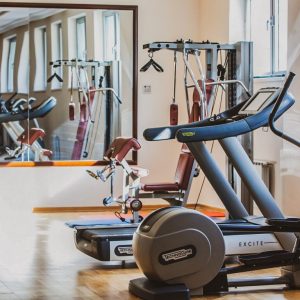 Тренажерный зал в санатории Заря в городе Кисловодске - фотография