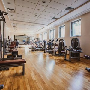 Тренажерный зал в санатории Заря в городе Кисловодске - фотография