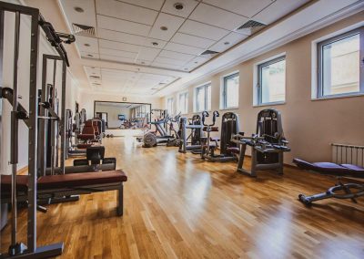 Тренажерный зал в санатории Заря в городе Кисловодске - фотография