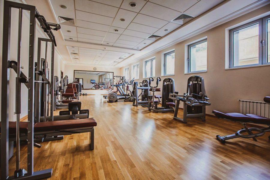 Тренажерный зал в санатории Заря в городе Кисловодске - фотография