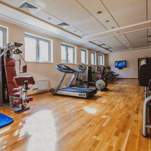 Тренажерный зал в санатории Заря в городе Кисловодске - фотография