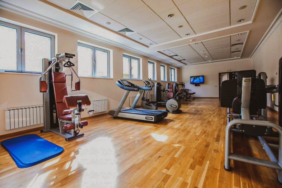 Тренажерный зал в санатории Заря в городе Кисловодске - фотография