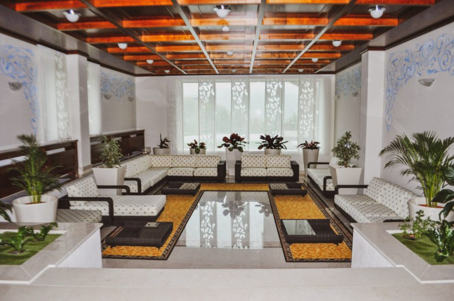 Зимний сад в санатории Заря в городе Кисловодске - фотография